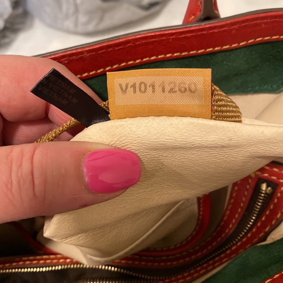 Dooney & Bourke Florentine Amelie Tote Crossbody in Red NWOT - Picture 9 of 13